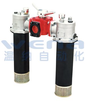 SRFB-160*10F-L,SRFB-160*20F-L,SRFB-160*30F-L,双筒回油过滤器,温纳双筒过滤器,过滤器生产厂家0
