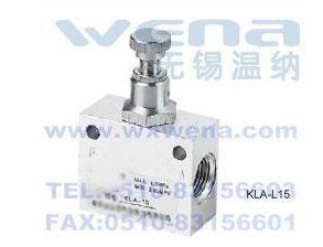 KLA-L6,KLA-L8,KLA-L10,KLA-L15,KLA-L20节流阀,温纳节流阀,生产厂家
